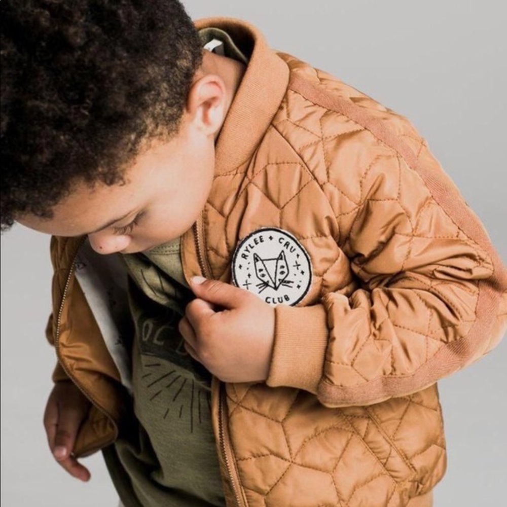 Rylee & Cru Quilted Fox Puffer